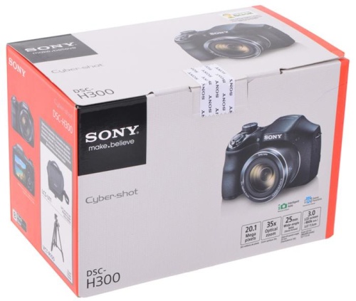 Цифровой фотоаппарат Sony Cyber-shot DSC-H300 черный DSCH300.RU3 фото 8