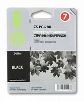 Картридж струйный совместимый Cactus CS-PGI7BK черный
