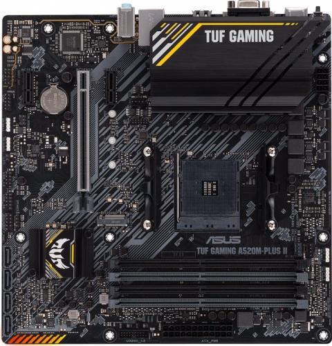 Мат. плата SocketAM4 ASUS TUF GAMING A520M-PLUS II