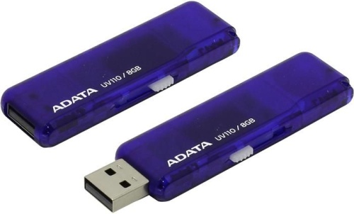 Накопитель USB flash A-DATA 8ГБ DashDrive UV110 AUV110-8G-RBL фото 2