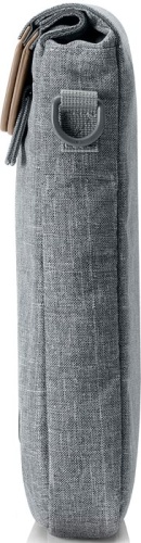 Сумка для ноутбука Hewlett Packard ENEW Brief Case серый/коричневый пластик (1A214AA) фото 5 Сумка для ноутбука Hewlett Packard ENEW Brief Case серый/коричневый пластик (1A214AA) фото 5