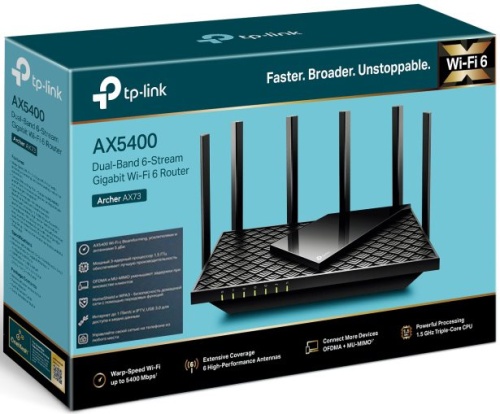 Роутер Wi-Fi TP-Link ARCHER AX73 фото 4