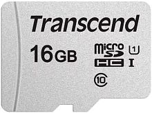 Карта памяти Micro SDHC Transcend 16Gb TS16GUSD300S