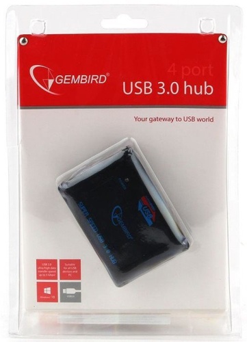 Разветвитель USB3.0 Gembird UHB-C344 фото 4