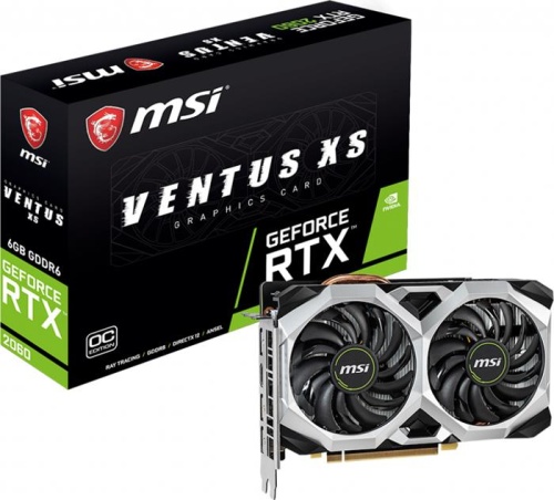 Видеокарта PCI-E MSI 6144Mb RTX 2060 VENTUS XS 6G OC фото 5