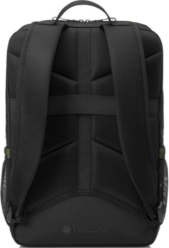 Рюкзак для ноутбука Hewlett Packard 15.6 Pavilion Gaming 400 черный/зеленый полиэстер женский дизайн (6EU57AA) фото 4 Рюкзак для ноутбука Hewlett Packard 15.6 Pavilion Gaming 400 черный/зеленый полиэстер женский дизайн (6EU57AA) фото 4