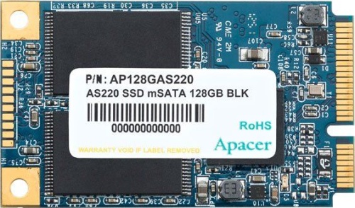 Накопитель SSD mSATA Apacer 128Gb AS220 AP128GAS220B-1