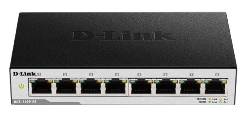 Коммутатор управляемый D-Link DGS-1100-08/B1A