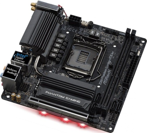 Мат. плата Socket1151v2 ASRock Z390 PHANTOM GAM-ITX/AC фото 2