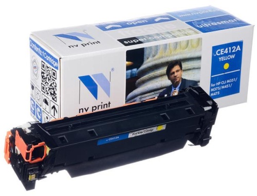 Картридж совместимый лазерный NV Print CE412A YELLOW NV-CE412AY