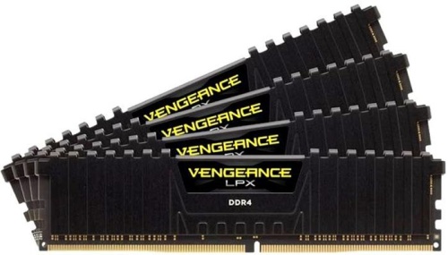 Модуль памяти DDR4 Corsair 4x16Gb CMK64GX4M4D3200C16