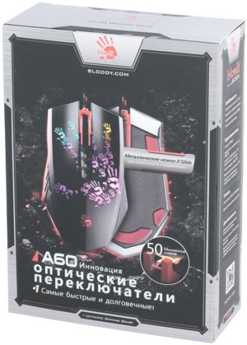 Мышь A4Tech Bloody A60 черный A60 BLACK фото 5