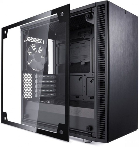 Корпус Miditower Fractal Design Define Mini C TG черный FD-CA-DEF-MINI-C-BK-TG фото 6