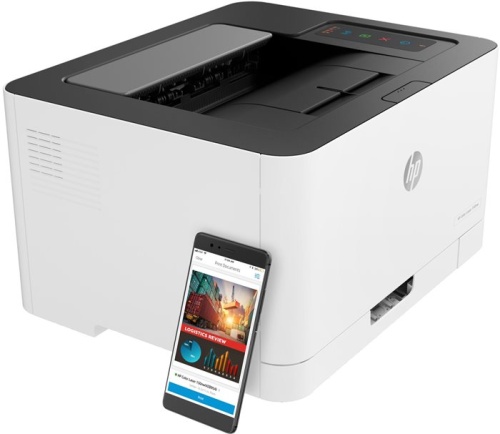 Цветной лазерный принтер Hewlett Packard Color Laser 150nw (4ZB95A) фото 4