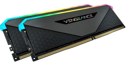 Модуль памяти DDR4 Corsair Vengeance RGB RT 16Gb (2x8Gb) CMN16GX4M2Z4000C18 Black фото 2