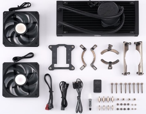 Система водяного охлаждения Cooler Master MasterLiquid ML240 Mirror (MLX-D24M-A18PK-R1) фото 6