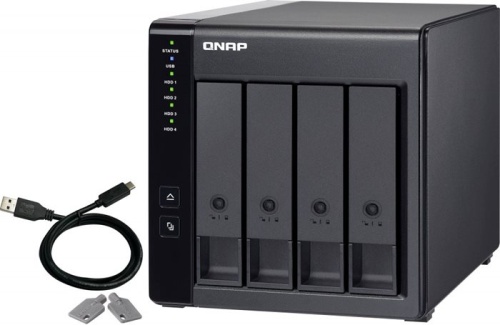 Сетевое хранилище данных (NAS) QNAP TR-004 фото 3