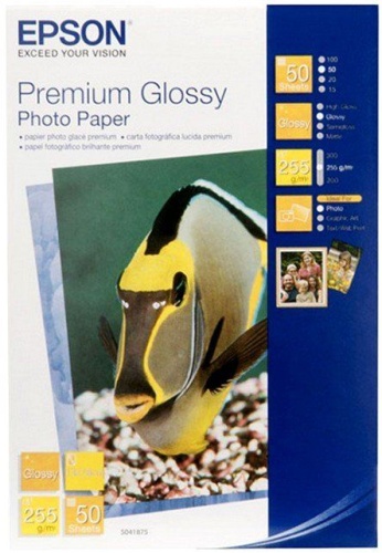 Бумага для фото-печати Epson Premium Glossy Photo S041875