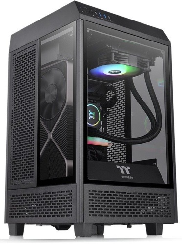 Корпус Minitower Thermaltake The Tower 100 Black CA-1R3-00S1WN-00 фото 2