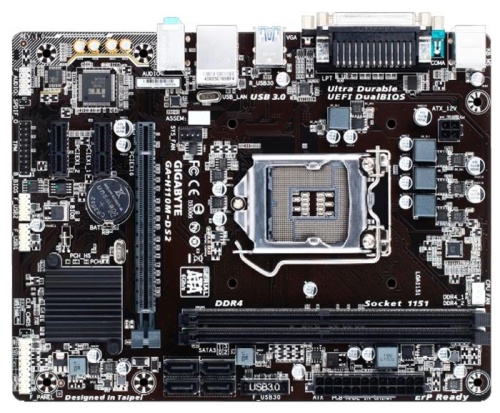 Мат. плата Socket1151 GIGABYTE GA-H110M-DS2