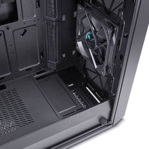 Корпус Miditower Fractal Design Meshify C Dark TG Black, Window фото 6