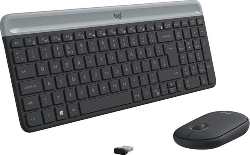 Комплект клавиатура + мышь Logitech MK470 GRAPHITE 920-009206 фото 2