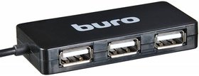  USB2.0 Buro BU-HUB4-U2.0-Slim  BU-HUB4-U2.0-SLIM