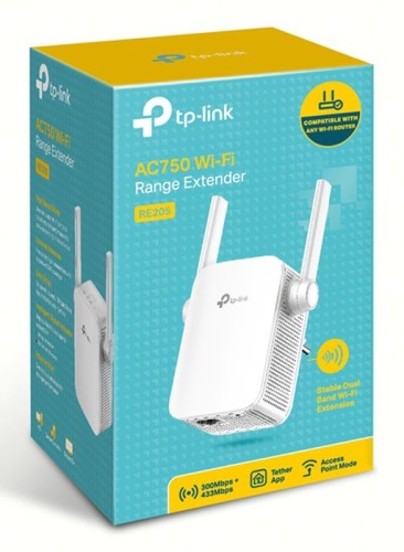 Ретранслятор WiFi TP-Link RE205 фото 4