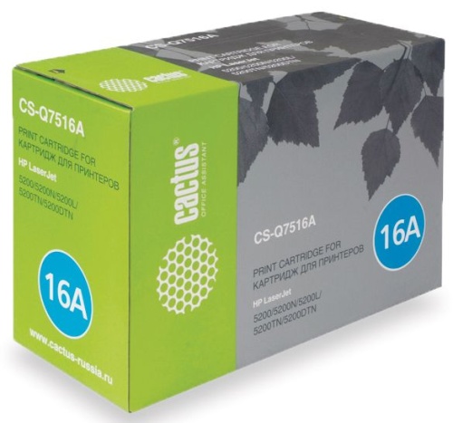 Картридж совместимый лазерный Cactus CSP-Q7516A PREMIUM черный Картридж совместимый лазерный Cactus CSP-Q7516A PREMIUM черный