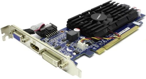 Видеокарта PCI-E GIGABYTE 1024Mb GeForce 210 GV-N210D3