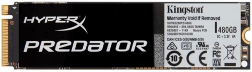 Накопитель SSD M.2 Kingston 480GB SSDNow HyperX Predator SHPM2280P2/480G