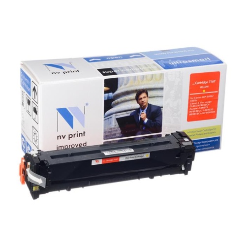 Картридж совместимый лазерный NV Print CB542A/Cartridge 716 Yellow NV-CB542A/Canon716Y