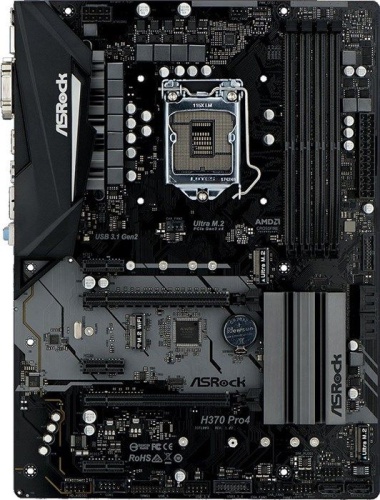 Мат. плата Socket1151 ASRock H370 PRO4