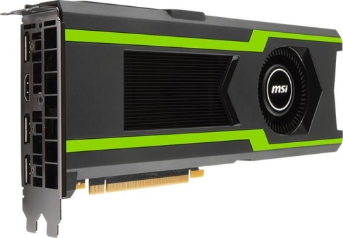 Видеокарта PCI-E MSI 11264МБ GeForce GTX 1080 Ti AERO 11G OC