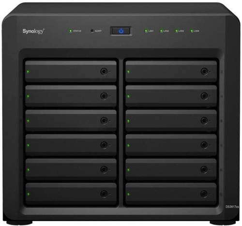 Сетевое хранилище данных (NAS) Synology 12BAY NO HDD USB3 DS3617XS фото 3