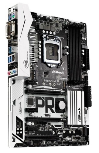 Мат. плата Socket1151 ASRock B250PRO4 фото 3