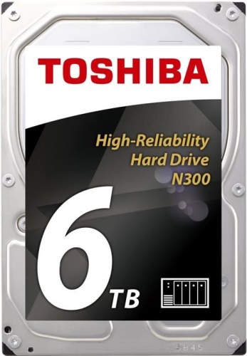 Жесткий диск SATA HDD Toshiba 6Tb HDWN160UZSVA NAS N300