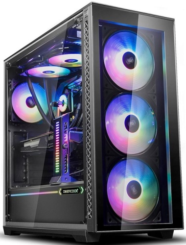 Корпус Fulltower Deepcool MATREXX 70 ADD-RGB 3F Black (DP-ATX-MATREXX70-BKG0P) DP-ATX-MATREXX70-BKG0P-3F фото 4