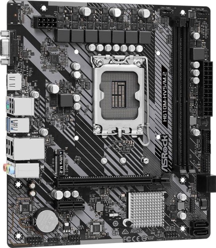 Мат. плата Socket1700 ASRock H610M-HVS/M.2 R2.0 фото 2