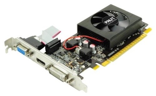 Видеокарта PCI-E Palit 512МБ GeForce GF210 NEAG2100HD53-1196F фото 2