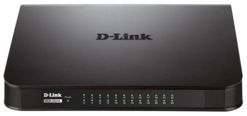 Коммутатор неуправляемый D-Link DES-1024A/E1A