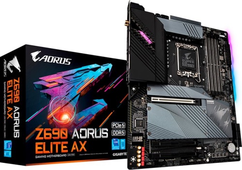 Мат. плата Socket1700 GIGABYTE Z690 AORUS ELITE AX фото 5