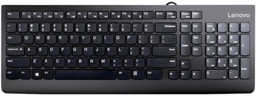 Клавиатура Lenovo 300 черный USB GX30M39684