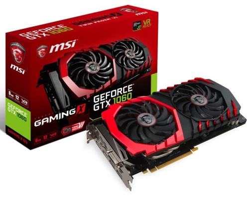 Видеокарта PCI-E MSI 6144 Мб GTX1060GAMINGX6G фото 5