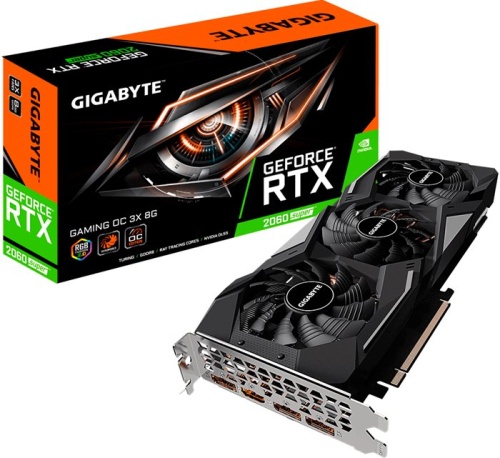 Видеокарта PCI-E GIGABYTE 8192Mb RTX2060 SUPER N206SGAMING OC-8GD V2 GV-N206SGAMINGOC-8GDV2 фото 9