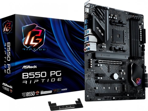 Мат. плата SocketAM4 ASRock B550 PG RIPTIDE фото 6