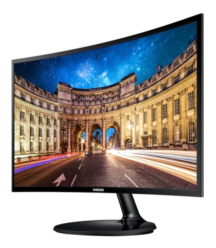 Монитор Samsung C27F390FHI черный LC27F390FHIXRU фото 3