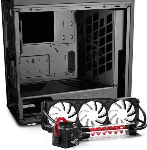 Корпус Miditower Deepcool GENOME II BK-RD фото 4