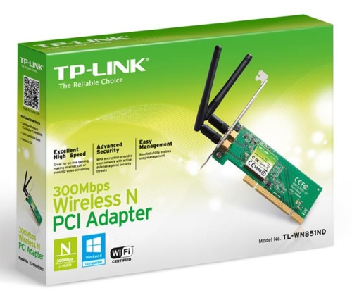 Сетевой адаптер WiFi TP-Link TL-WN851ND фото 2