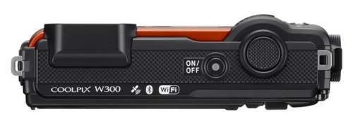 Цифровой фотоаппарат Nikon CoolPix W300 оранжевый VQA071E1 фото 5